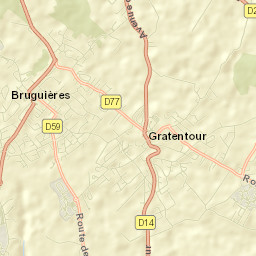 Gratentour Street Map
