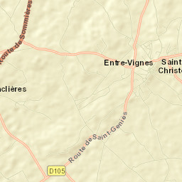 Saint-Christol Street Map