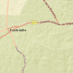 Fontvieille Street Map