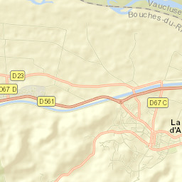 La Roque-d’Anthéron Street Map