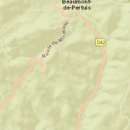 Beaumont-de-Pertuis Street Map