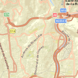 Saint-André-de-la-Roche Street Map