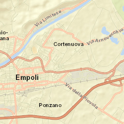 Empoli Street Map