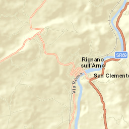 Rignano sull'Arno Street Map