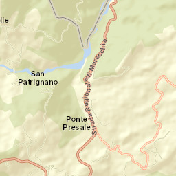 Badia Tedalda Street Map