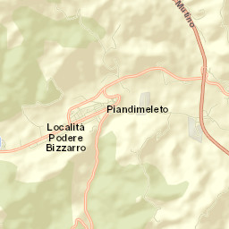 Piandimeleto Street Map