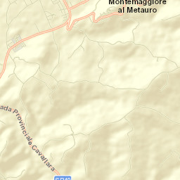 Montemaggiore al Metauro Street Map
