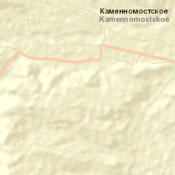 Kamennomostskoye Street Map