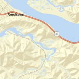Reedsport Street Map