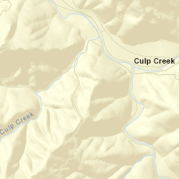 Culp Creek Street Map