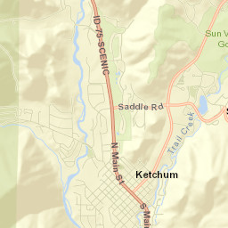 Sun Valley Street Map