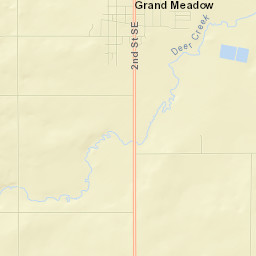 Grand Meadow Street Map