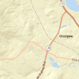 Ossipee Street Map
