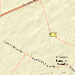 Rivière-Saas-et-Gourby Street Map