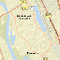 Fenouillet Street Map