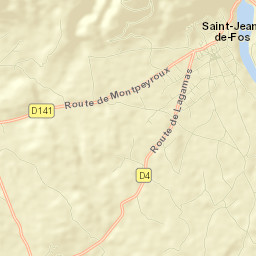 Saint-Jean-de-Fos Street Map