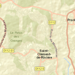 Saint-Clément-de-Rivière Street Map