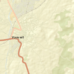 Vauvert Street Map
