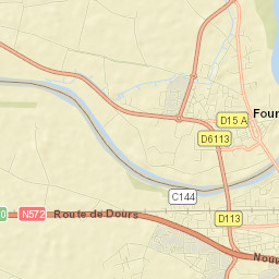 Fourques Street Map