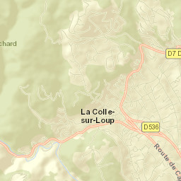La Colle-sur-Loup Street Map