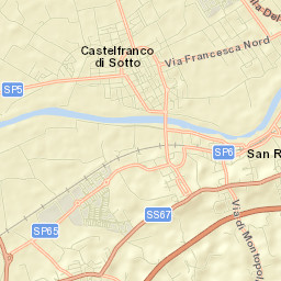 Castelfranco di Sotto Street Map