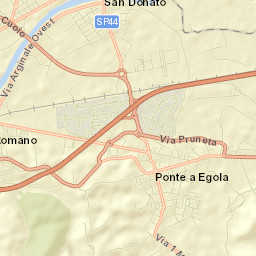 San Donato Street Map