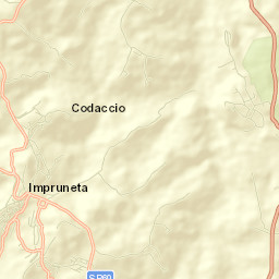 Impruneta Street Map