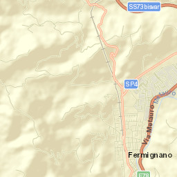 Fermignano Street Map