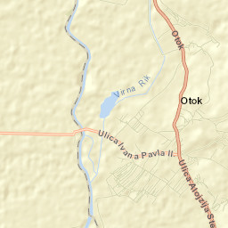 Otok Street Map