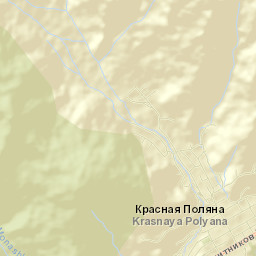 Krasnaya Polyana Street Map