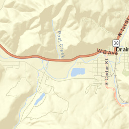 Drain Street Map
