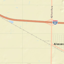 Alexandria Street Map