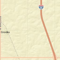 Minnehaha County Street Map