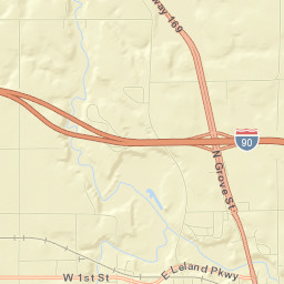 901 West 1st Street, Blue Earth, MN 56013 Street Map