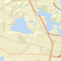 1701-1765 Bay Oaks Drive Albert Lea MN Street Map