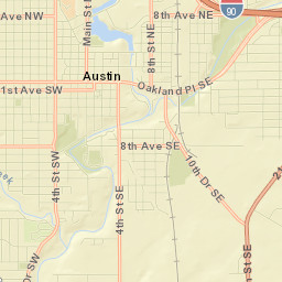 1505-1669 10th Drive Southeast, Austin, MN Street Map
