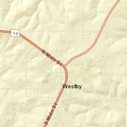 Westby Street Map