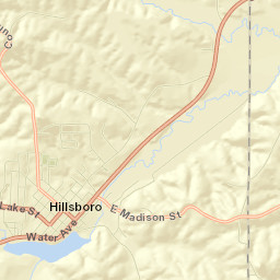 Hillsboro Street Map