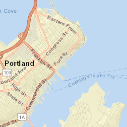Portland Street Map