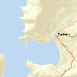Cedeira Street Map