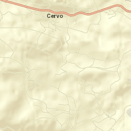 Cervo Street Map