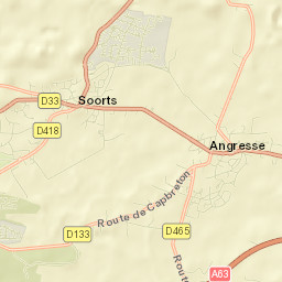 Soorts-Hossegor Street Map