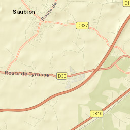 Saubion Street Map
