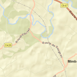 Saugnac-et-Cambran Street Map