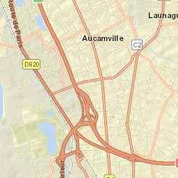 Aucamville Street Map