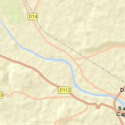 Saint-Paul-Cap-de-Joux Street Map