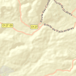 Combaillaux Street Map