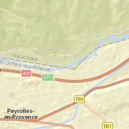 Peyrolles-en-Provence Street Map