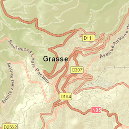 Grasse Street Map