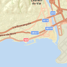 Saint-Laurent-du-Var Street Map